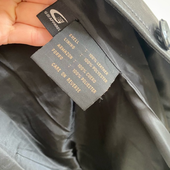 Siena Studio Classic Black Leather Jacket Size 14 - Picture 6 of 6